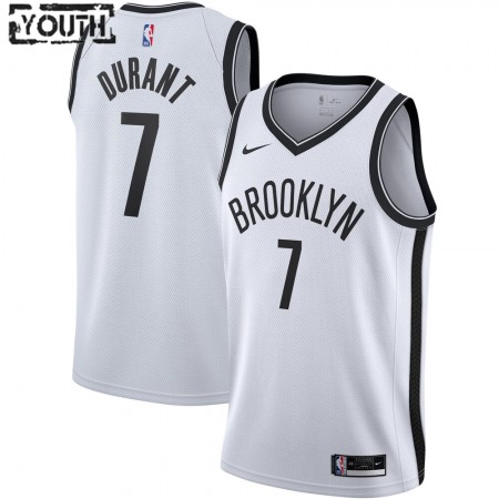 Maillot Basket Brooklyn Nets Kevin Durant 7 2020-21 Nike Association Edition Swingman - Enfant